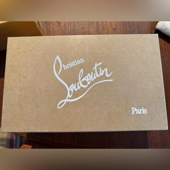 Christian Louboutin Other - Christian Louboutin Dandelion Flat Velvet Shoe boxes 📦